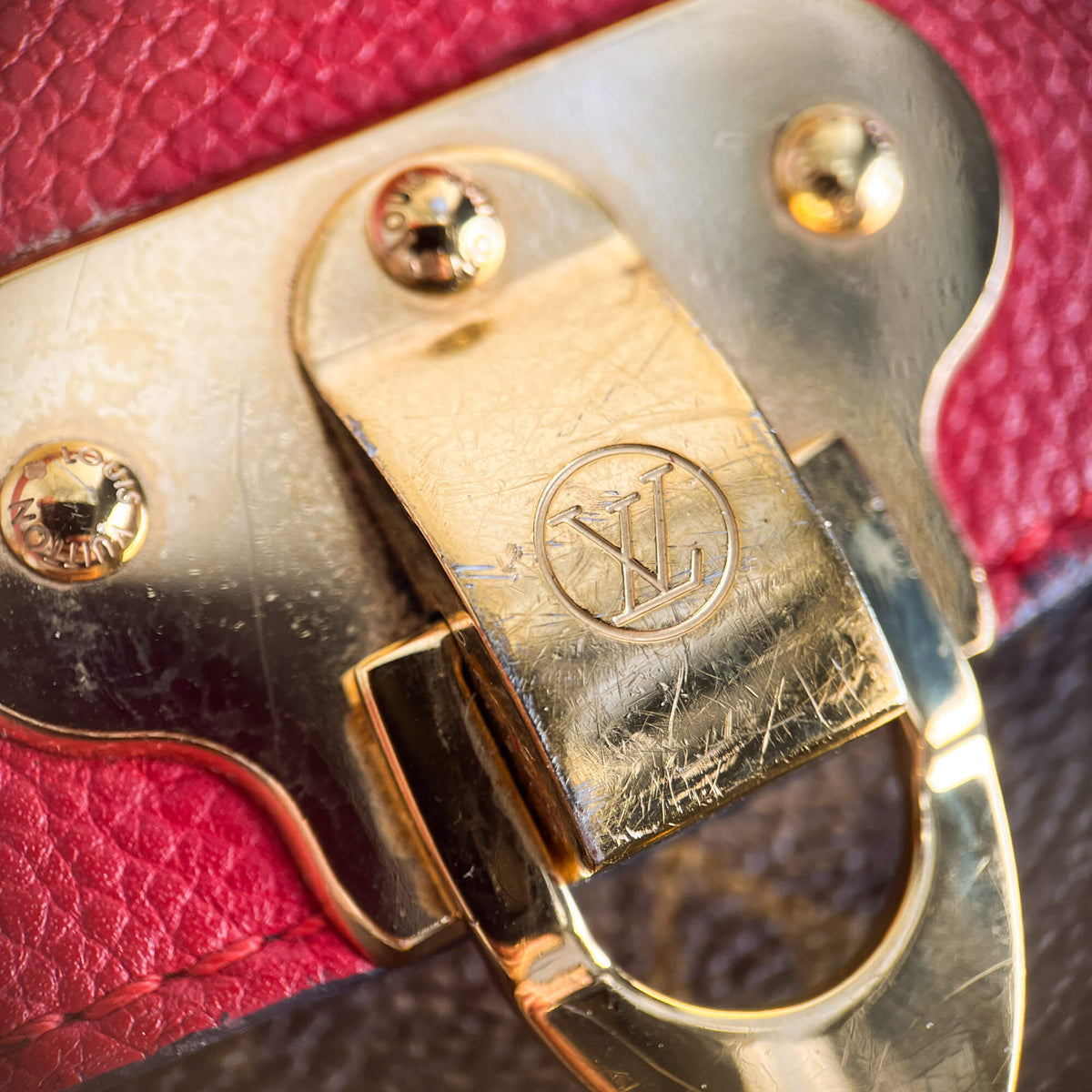 Second hand Louis Vuitton Saint Placide Leather Flap Crossbody Monogram - Tabita Bags