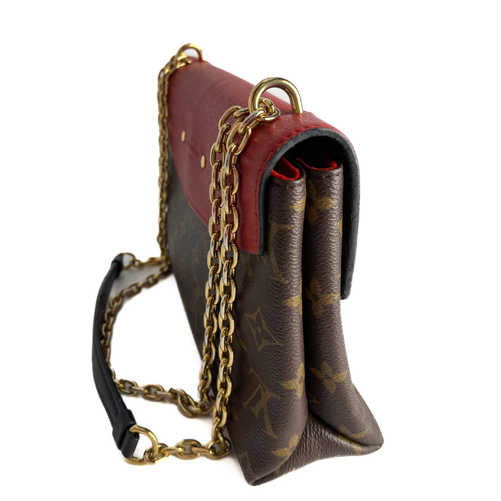 Second hand Louis Vuitton Saint Placide Leather Flap Crossbody Monogram - Tabita Bags