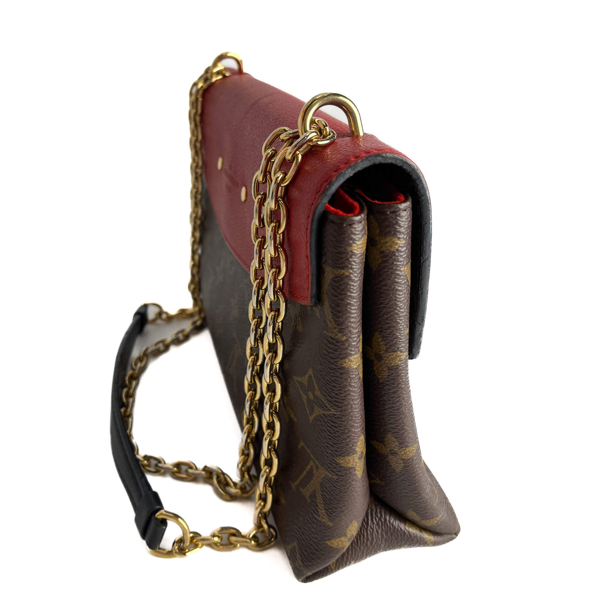Second hand Louis Vuitton Saint Placide Leather Flap Crossbody Monogram - Tabita Bags
