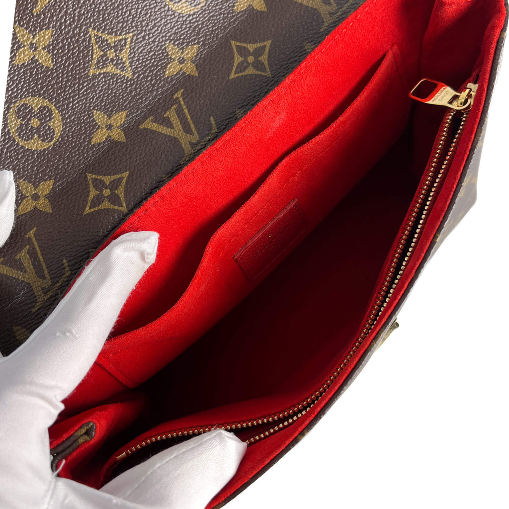 Second hand Louis Vuitton Saint Placide Leather Flap Crossbody Monogram - Tabita Bags