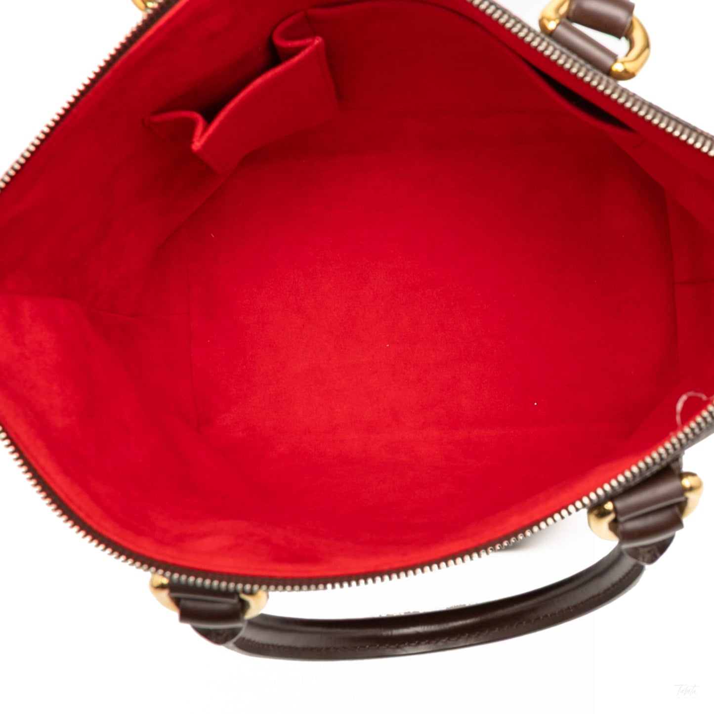 Second hand Louis Vuitton Saleya Canvas Handbag Damier Ebene - Tabita Bags