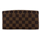 Second hand Louis Vuitton Sarah Studded Canvas Envelope Wallet Damier Ebene - Tabita Bags