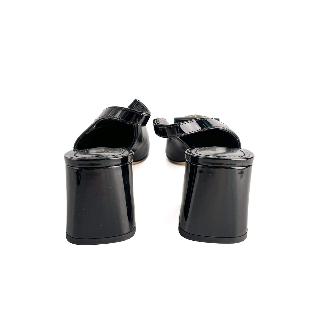 Second hand Louis Vuitton Shake Patent Leather Pump 41 Black - Tabita Bags