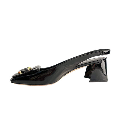 Second hand Louis Vuitton Shake Patent Leather Pump 41 Black - Tabita Bags