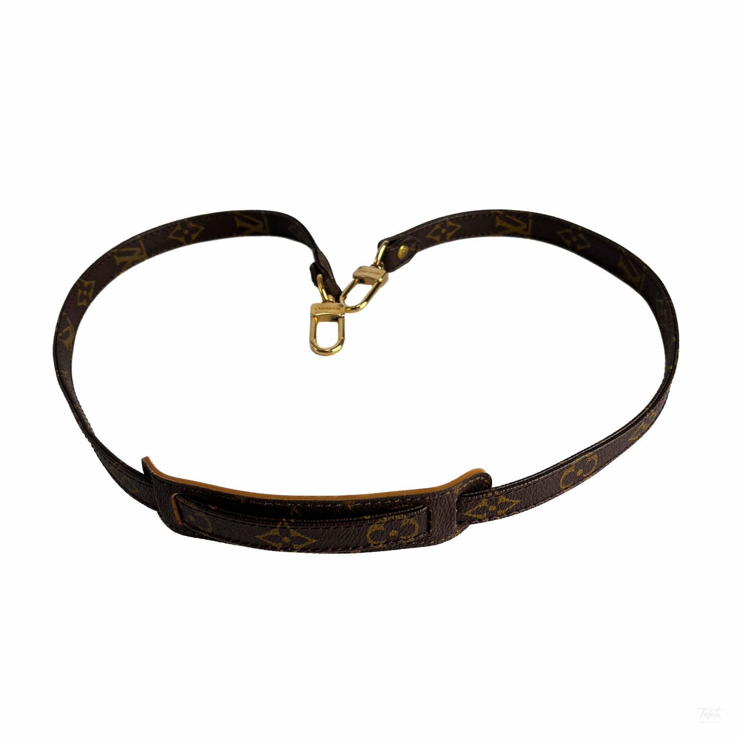 Second hand Louis Vuitton Shoulder Strap Canvas Brown - Tabita Bags