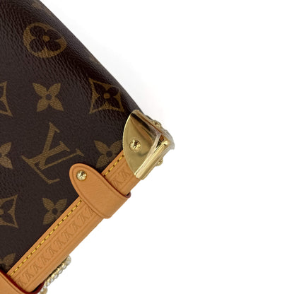 Second hand Louis Vuitton Side Trunk MM Canvas Trunk Bag Monogram - Tabita Bags