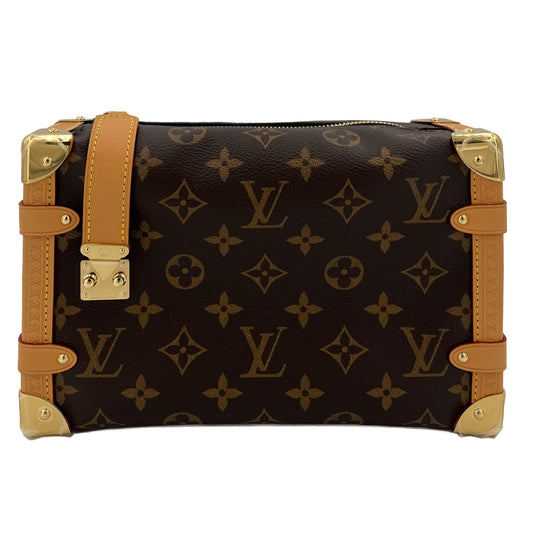 Second hand Louis Vuitton Side Trunk MM Canvas Trunk Bag Monogram - Tabita Bags