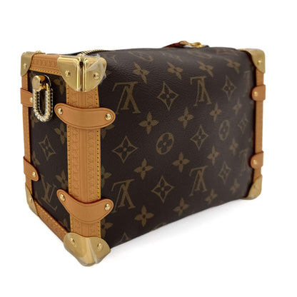 Second hand Louis Vuitton Side Trunk MM Canvas Trunk Bag Monogram - Tabita Bags