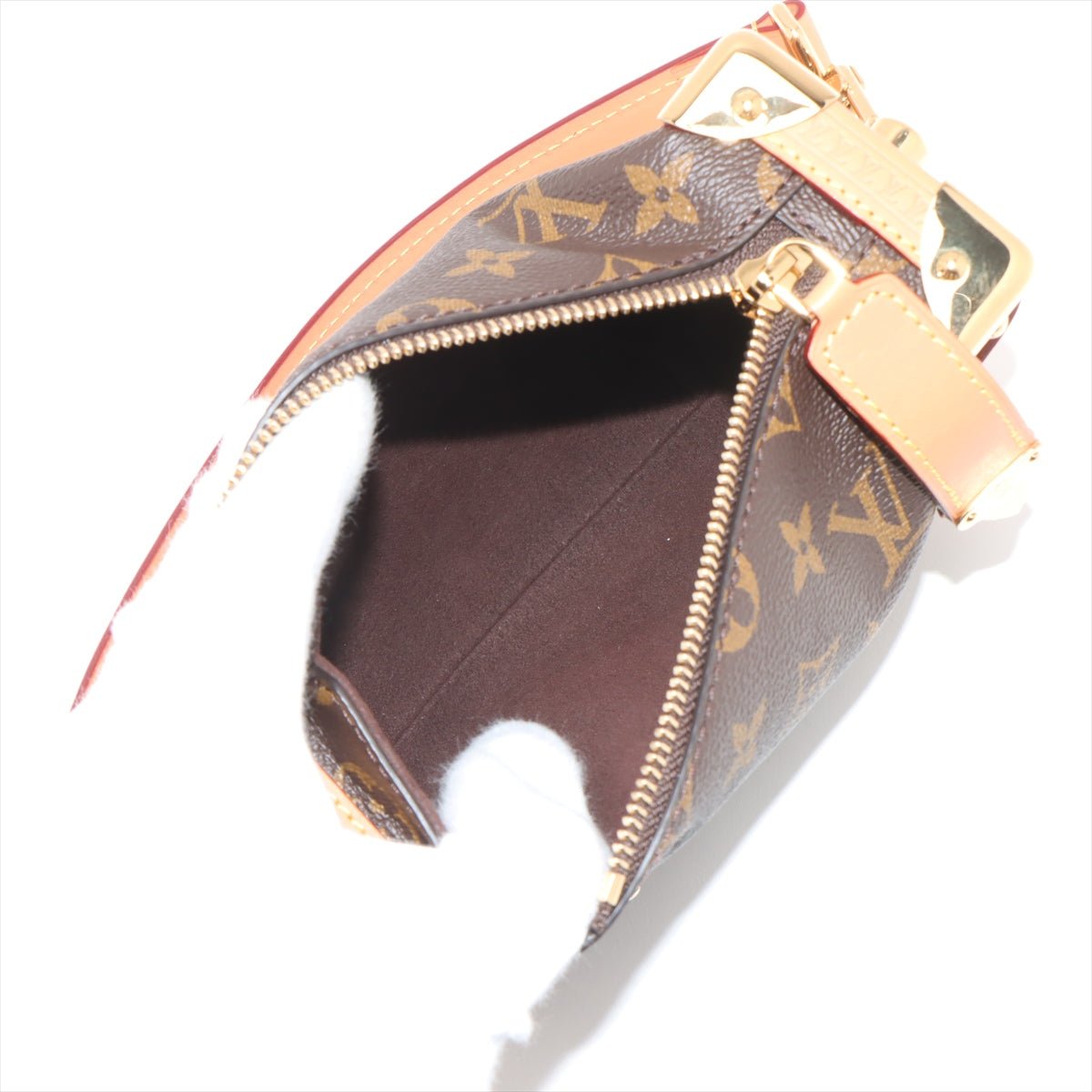 Second hand Louis Vuitton Side Trunk PM Canvas Shoulder Bag Monogram - Tabita Bags
