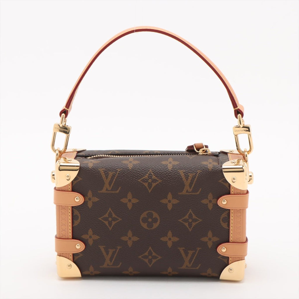 Second hand Louis Vuitton Side Trunk PM Canvas Shoulder Bag Monogram - Tabita Bags