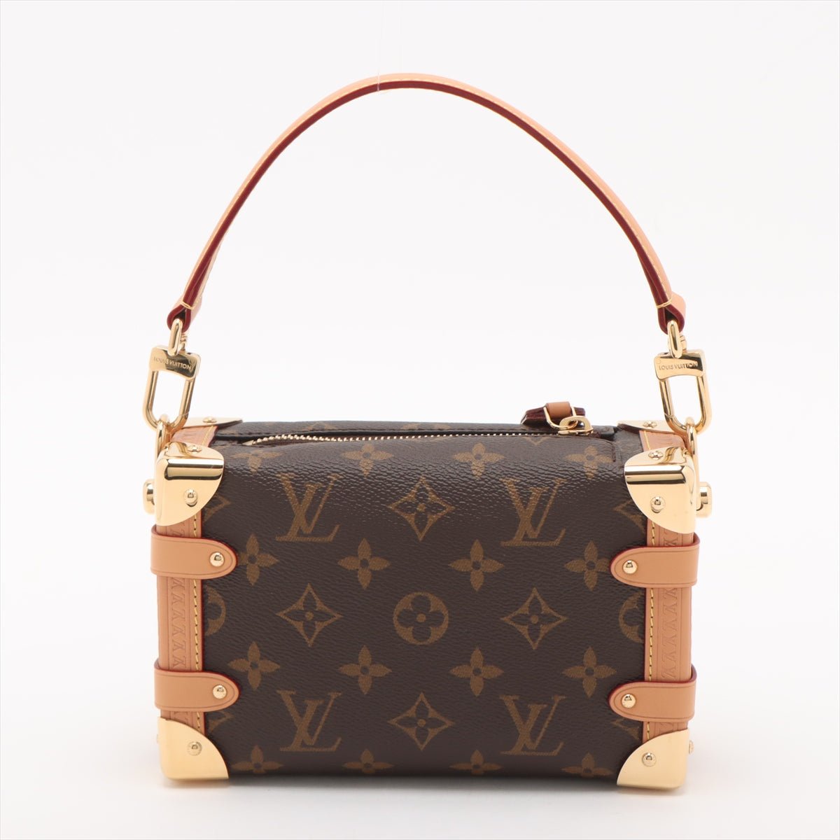 Second hand Louis Vuitton Side Trunk PM Canvas Shoulder Bag Monogram - Tabita Bags