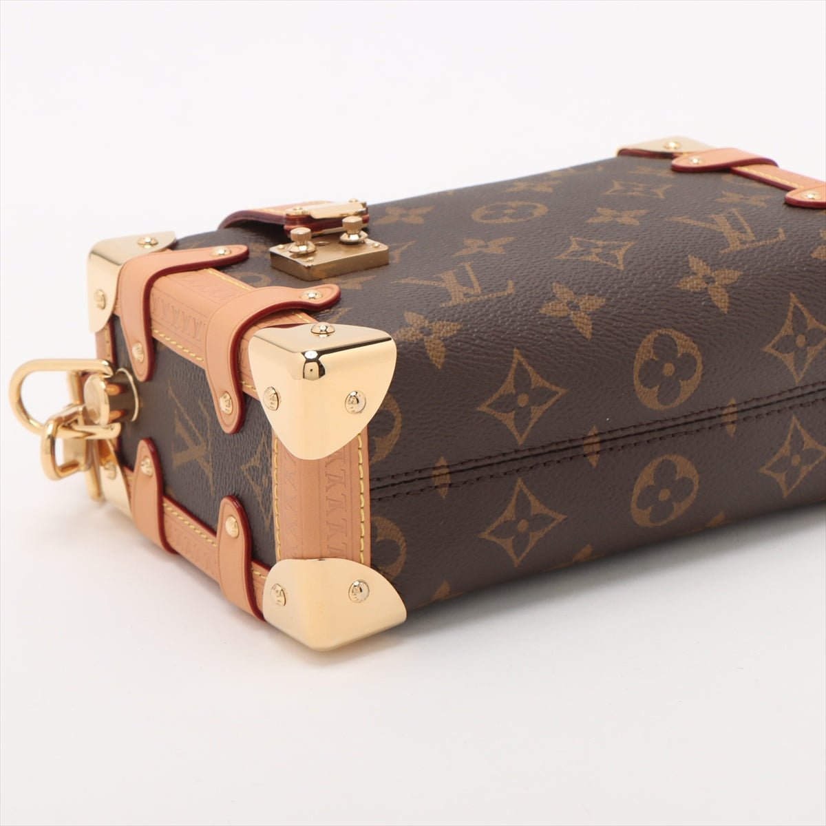 Second hand Louis Vuitton Side Trunk PM Canvas Shoulder Bag Monogram - Tabita Bags