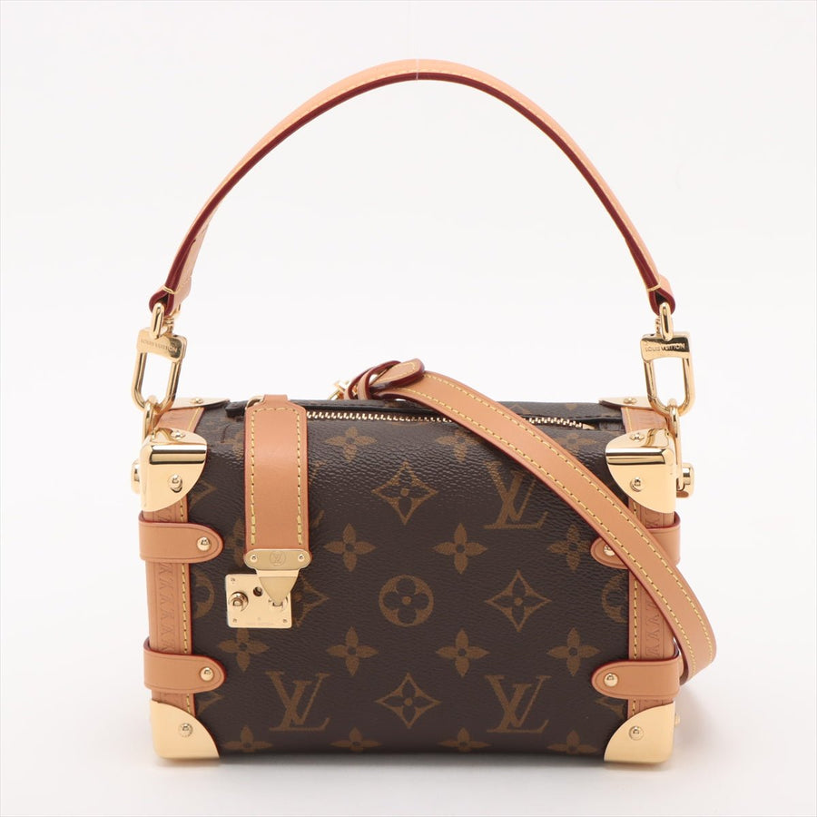 Second hand Louis Vuitton Side Trunk PM Canvas Shoulder Bag Monogram - Tabita Bags