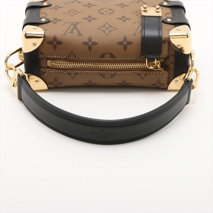 Second hand Louis Vuitton Side Trunk PM Canvas Shoulder Bag Monogram Reverse - Tabita Bags