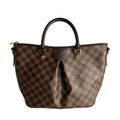 Second hand Louis Vuitton Siena MM Canvas Tote Crossbody Damier Ebene - Tabita Bags