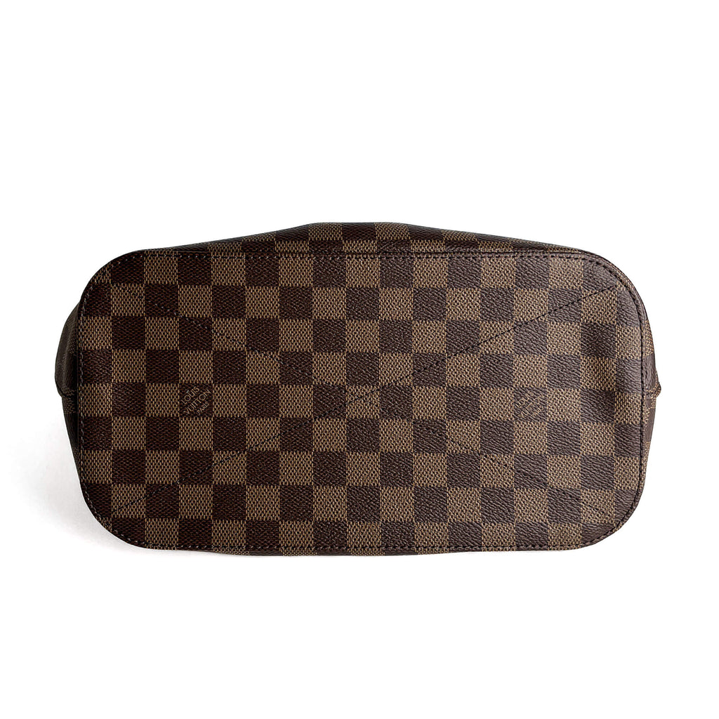 Second hand Louis Vuitton Siena MM Canvas Tote Crossbody Damier Ebene - Tabita Bags