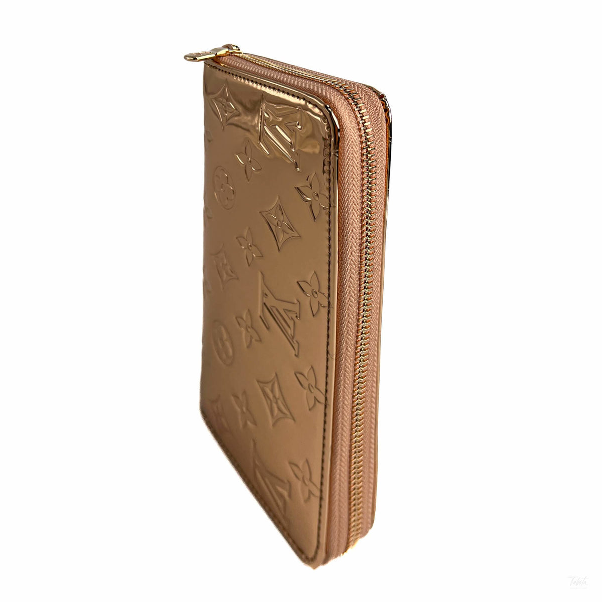 Second hand Louis Vuitton Sky Collection Canvas Mirror Long Zip Around Wallet Cooper - Tabita Bags