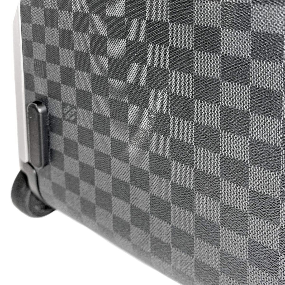 Second hand Louis Vuitton Soft Duffle 65 Canvas Travel Bag Damier Graphite - Tabita Bags