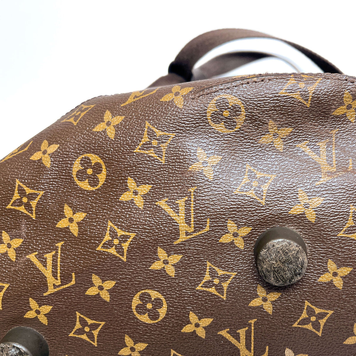 Second hand Louis Vuitton Soft Duffle 65 Canvas Travel Bag Monogram - Tabita Bags