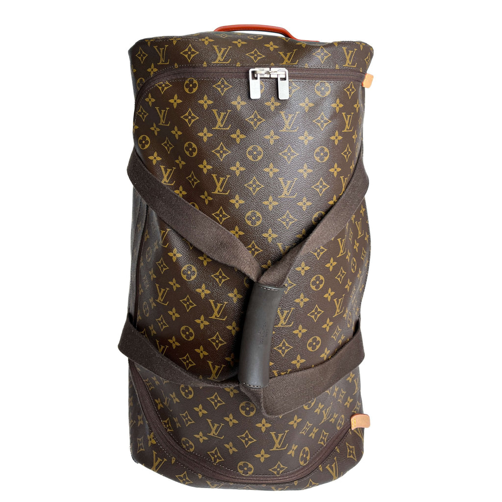 Second hand Louis Vuitton Soft Duffle 65 Canvas Travel Bag Monogram - Tabita Bags