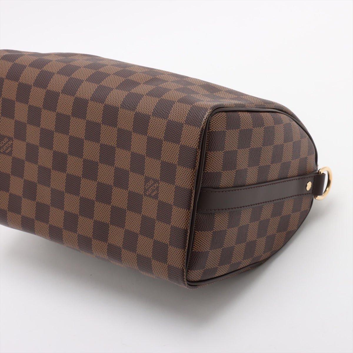 Second hand Louis Vuitton Speedy 25 Bandoulière Canvas Trunk Handbag Damier Ebene - Tabita Bags