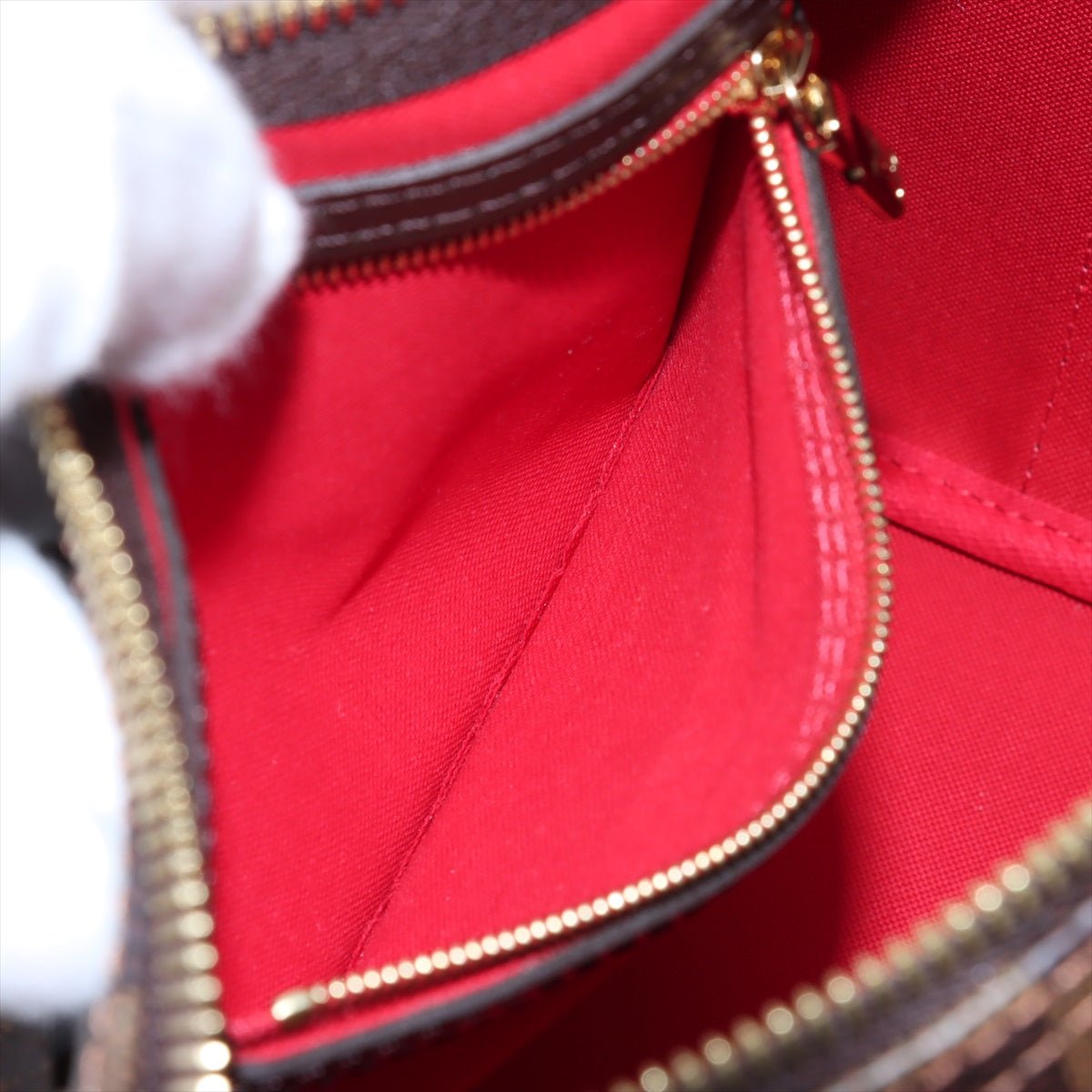 Second hand Louis Vuitton Speedy 25 Bandoulière Canvas Trunk Handbag Damier Ebene - Tabita Bags