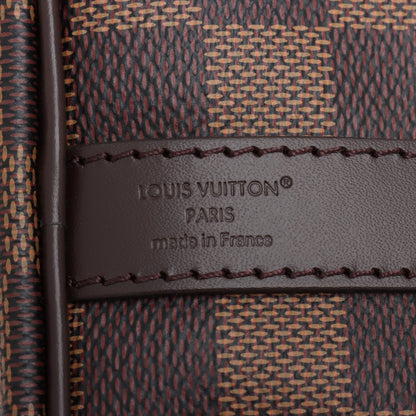 Second hand Louis Vuitton Speedy 25 Bandoulière Canvas Trunk Handbag Damier Ebene - Tabita Bags