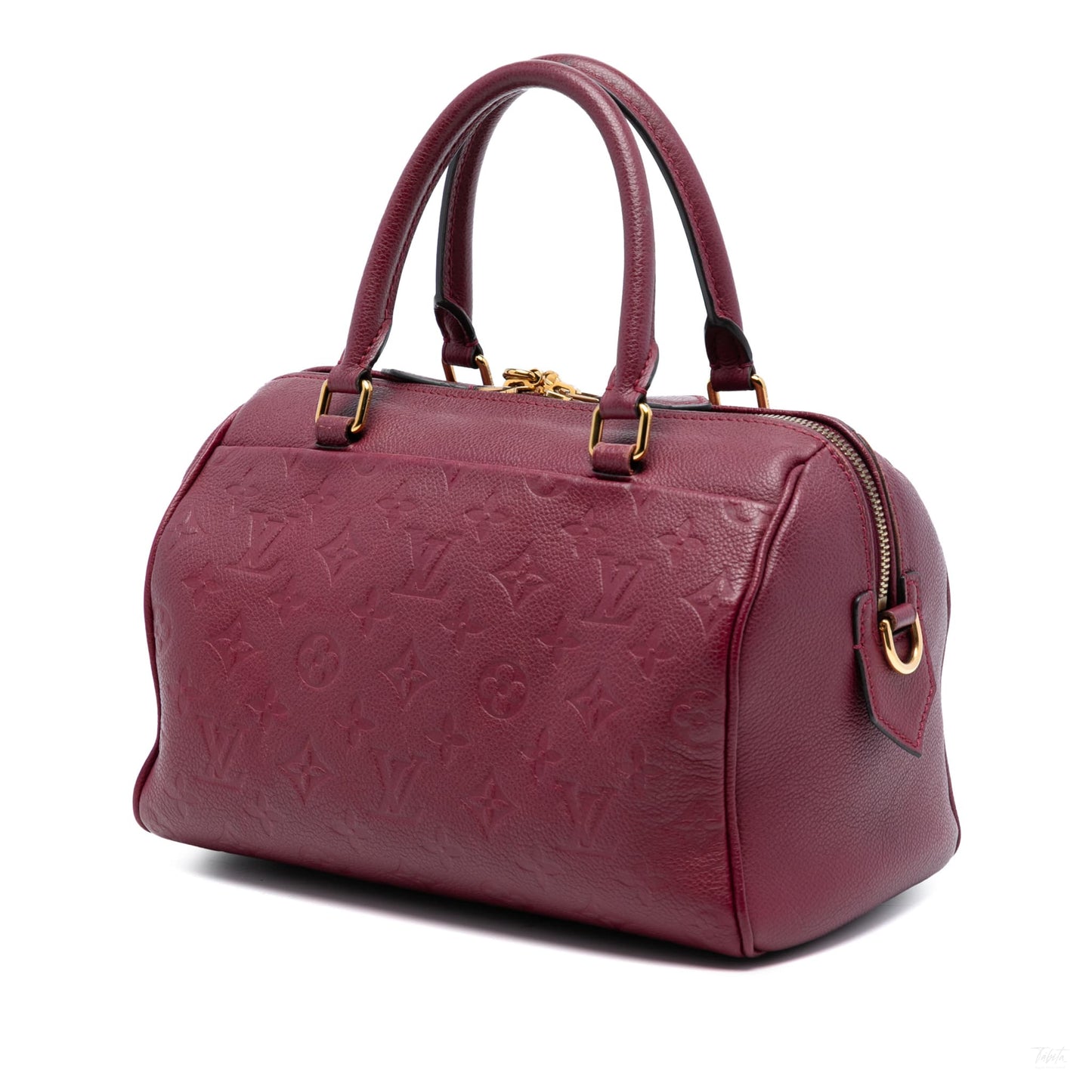 Second hand Louis Vuitton Speedy 25 Bandoulière Leather Trunk Bag Monogram Empreinte - Tabita Bags