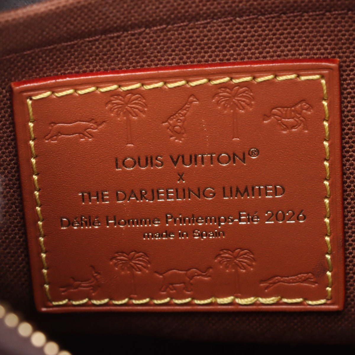 Second hand Louis Vuitton Speedy 25 Canvas Bandoulière The Darjeeling Limited Trunk Handbag Brown - Tabita Bags