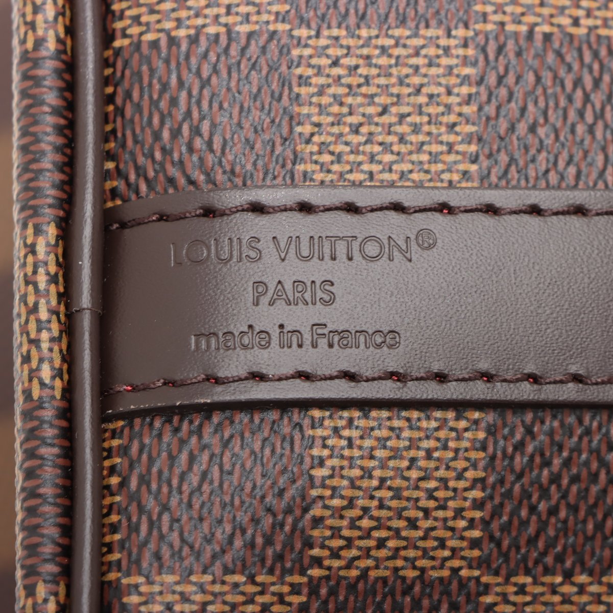 Second hand Louis Vuitton Speedy 25 Canvas Bandoulière Trunk Handbag Damier Ebene - Tabita Bags