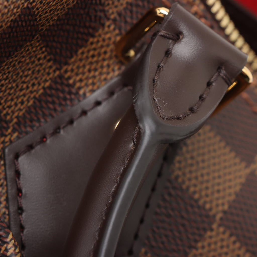 Second hand Louis Vuitton Speedy 25 Canvas Bandoulière Trunk Handbag Damier Ebene - Tabita Bags