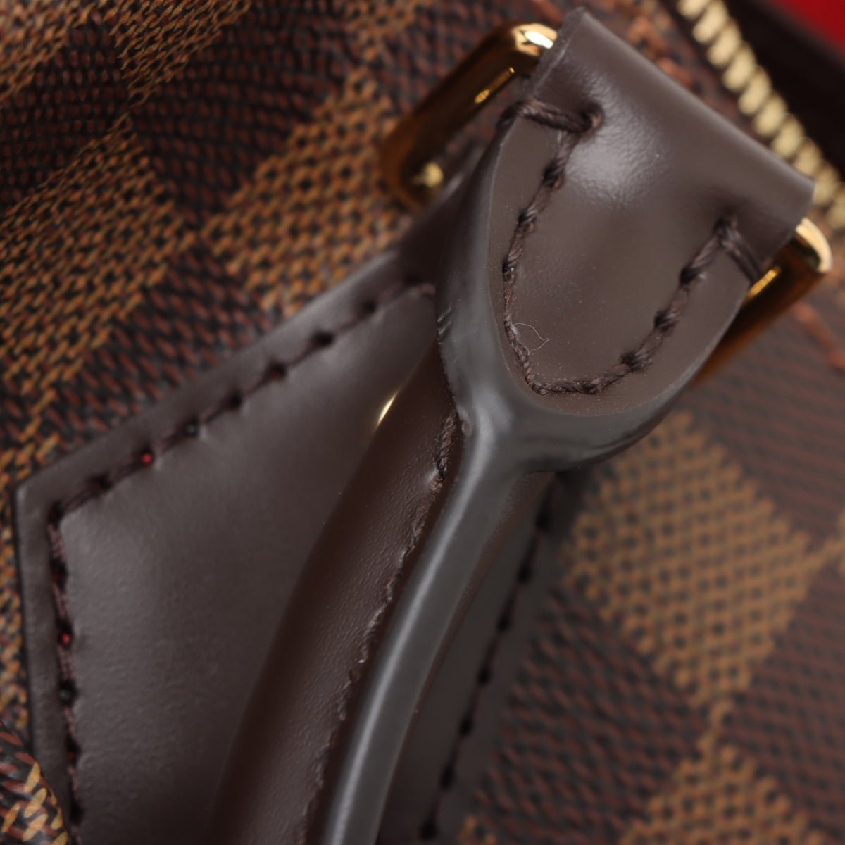 Second hand Louis Vuitton Speedy 25 Canvas Bandoulière Trunk Handbag Damier Ebene - Tabita Bags