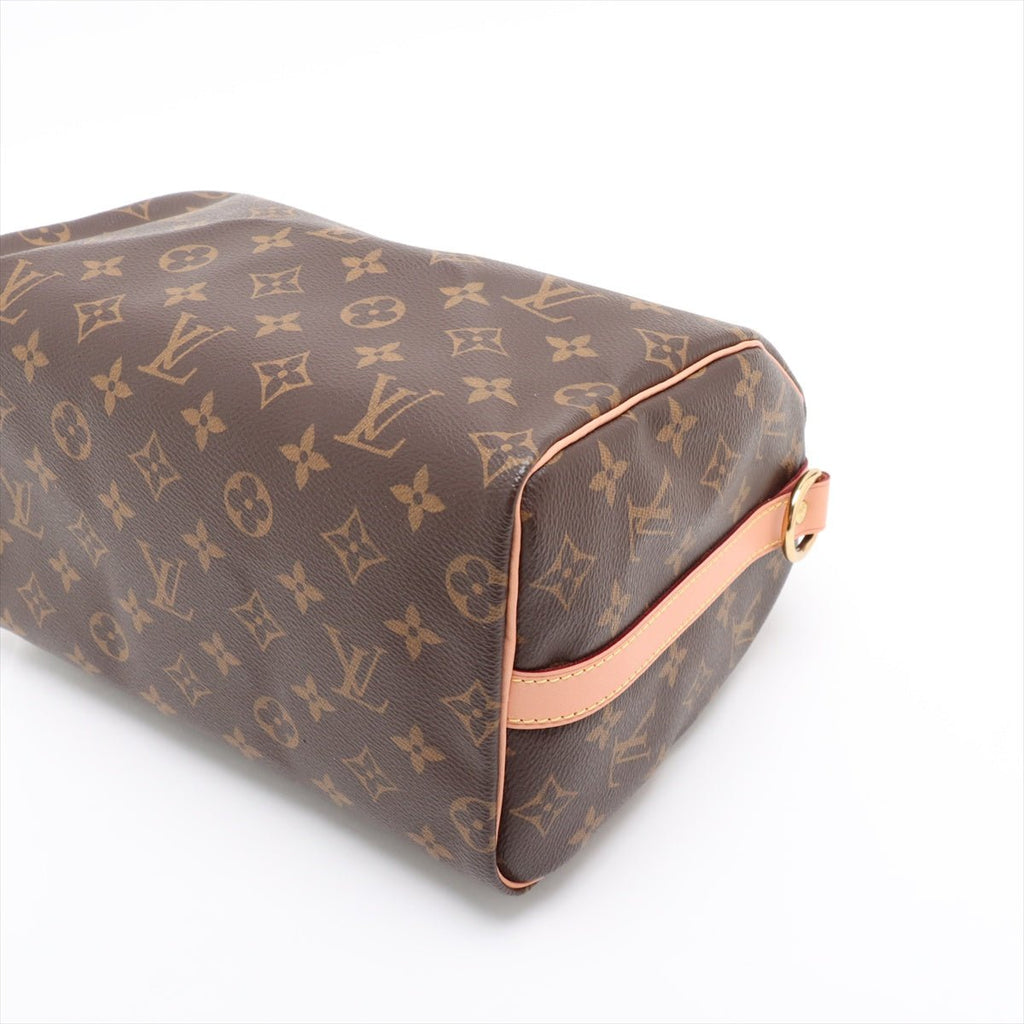 Second hand Louis Vuitton Speedy 25 Canvas Bandoulière Trunk Handbag Monogram - Tabita Bags