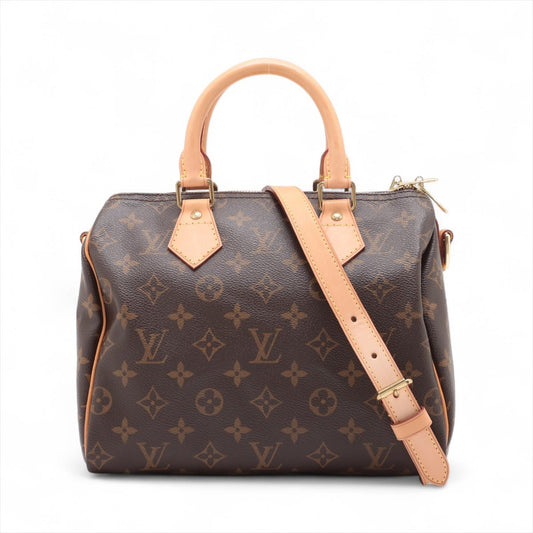 Second hand Louis Vuitton Speedy 25 Canvas Bandoulière Trunk Handbag Monogram - Tabita Bags