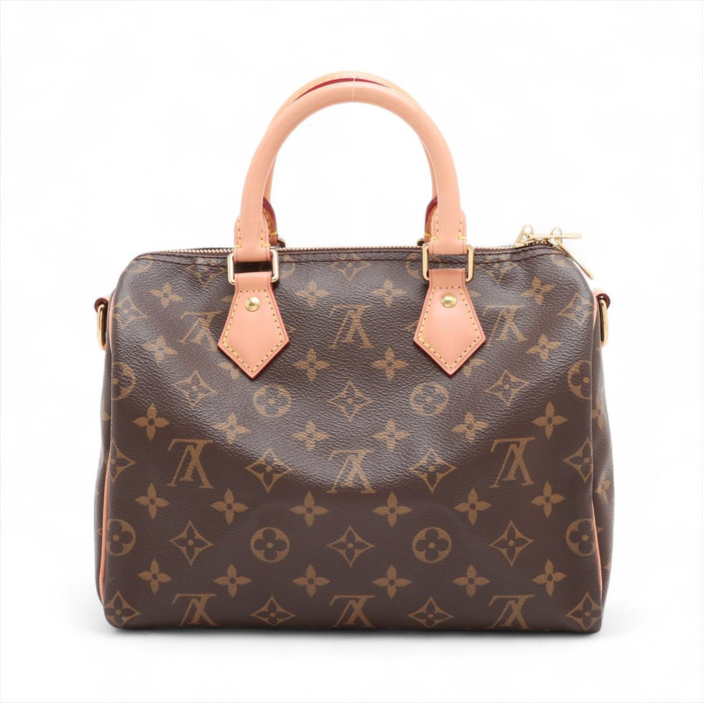 Second hand Louis Vuitton Speedy 25 Canvas Bandoulière Trunk Handbag Monogram - Tabita Bags