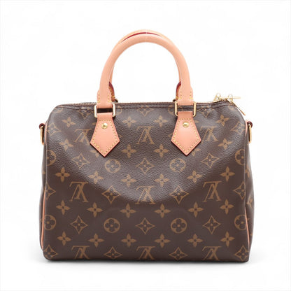 Second hand Louis Vuitton Speedy 25 Canvas Bandoulière Trunk Handbag Monogram - Tabita Bags