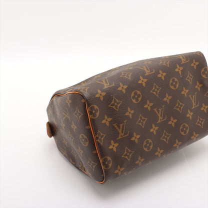 Second hand Louis Vuitton Speedy 25 Canvas Trunk Handbag Brown - Tabita Bags