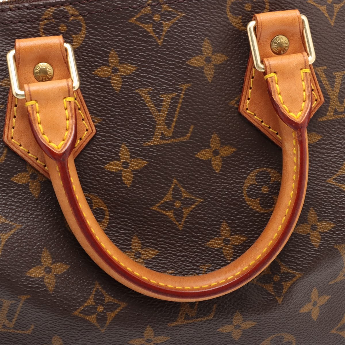 Second hand Louis Vuitton Speedy 25 Canvas Trunk Handbag Brown - Tabita Bags