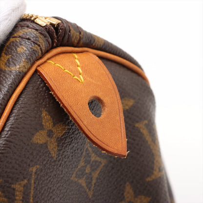 Second hand Louis Vuitton Speedy 25 Canvas Trunk Handbag Brown - Tabita Bags