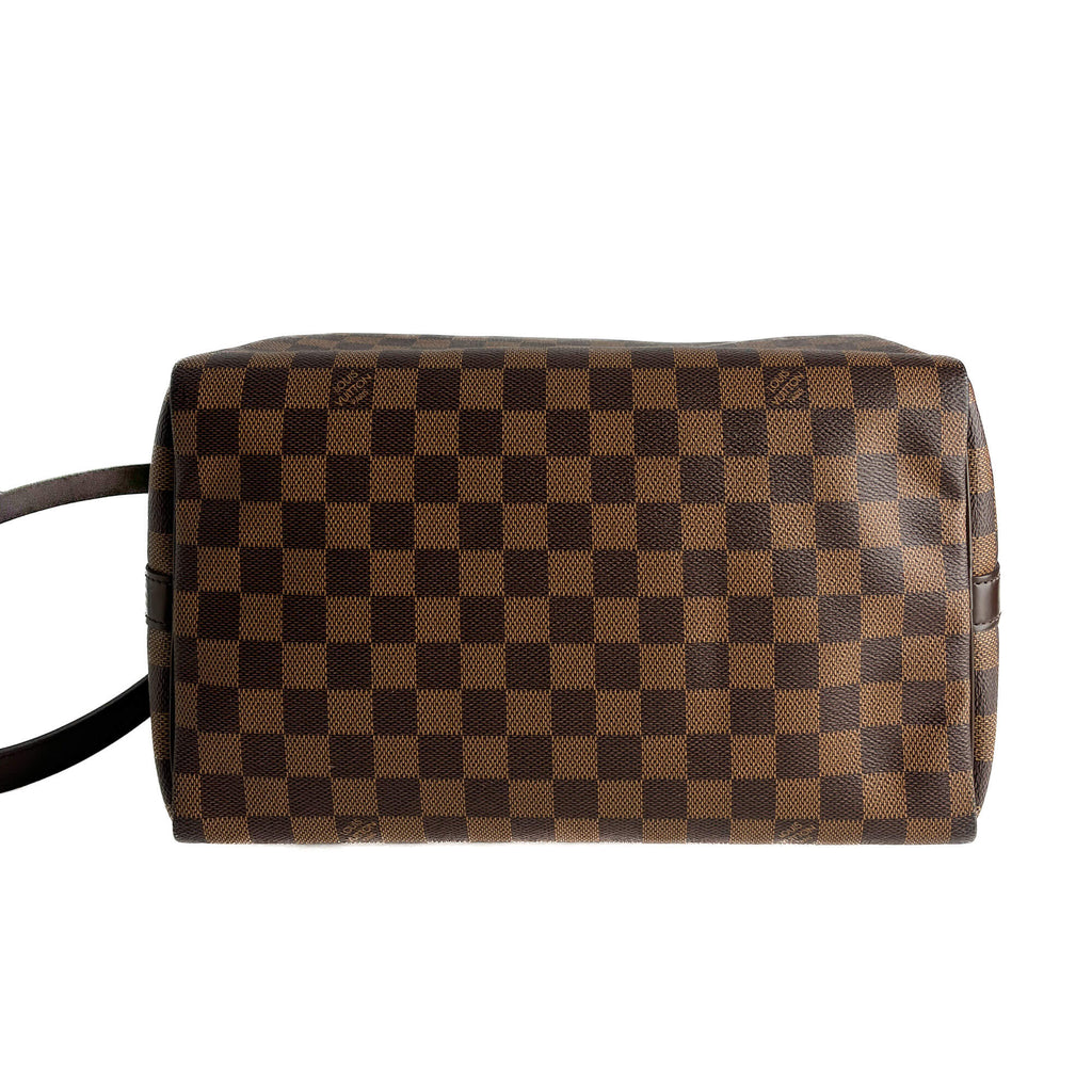 Second hand Louis Vuitton Speedy 30 Bandoulière Canvas Trunk Crossbody Damier Ebene - Tabita Bags