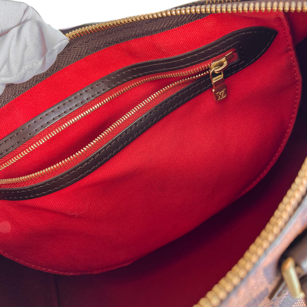Second hand Louis Vuitton Speedy 30 Bandoulière Canvas Trunk Crossbody Damier Ebene - Tabita Bags