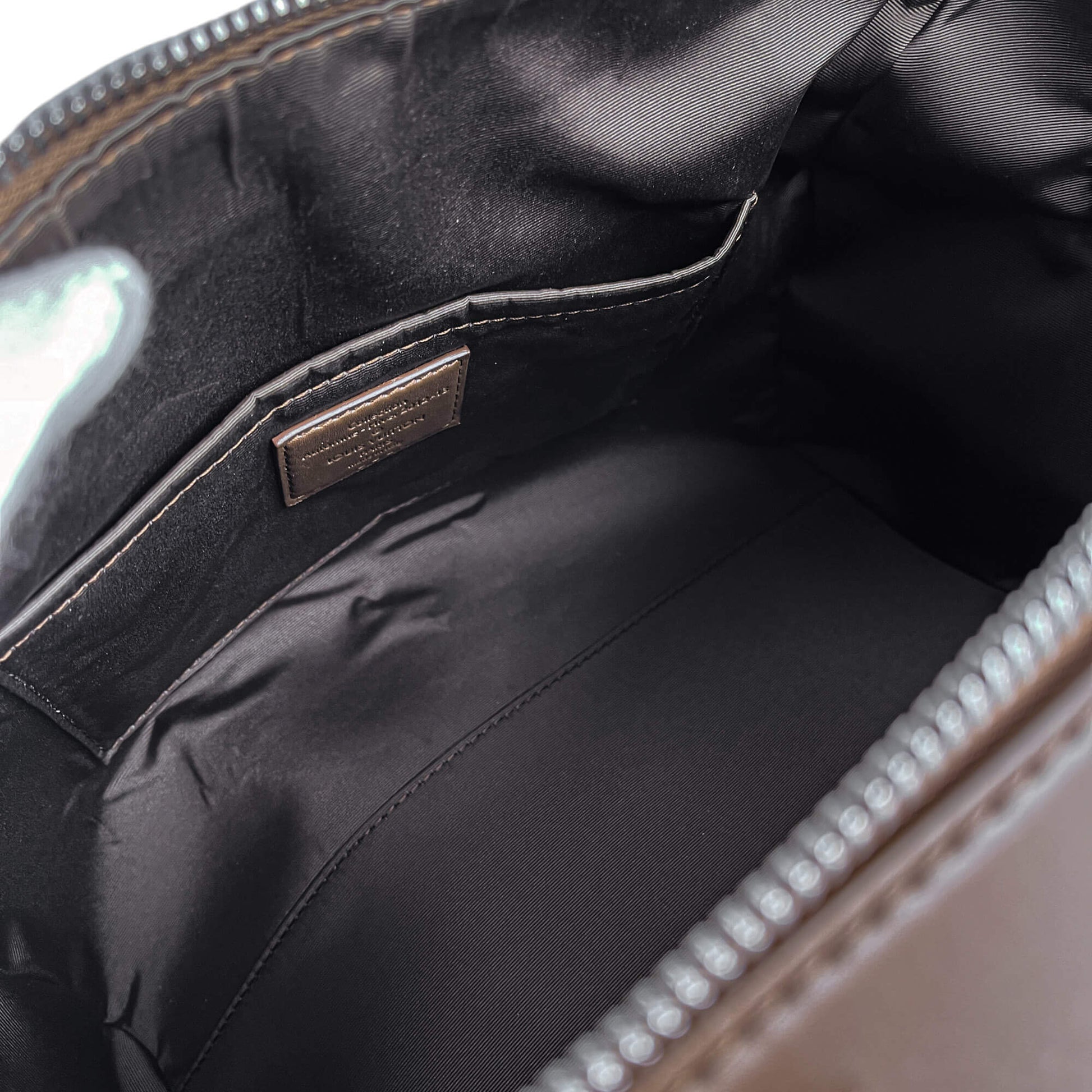 Second hand Louis Vuitton Speedy 30 Canvas Sequin Trunk Handbag Brown - Tabita Bags