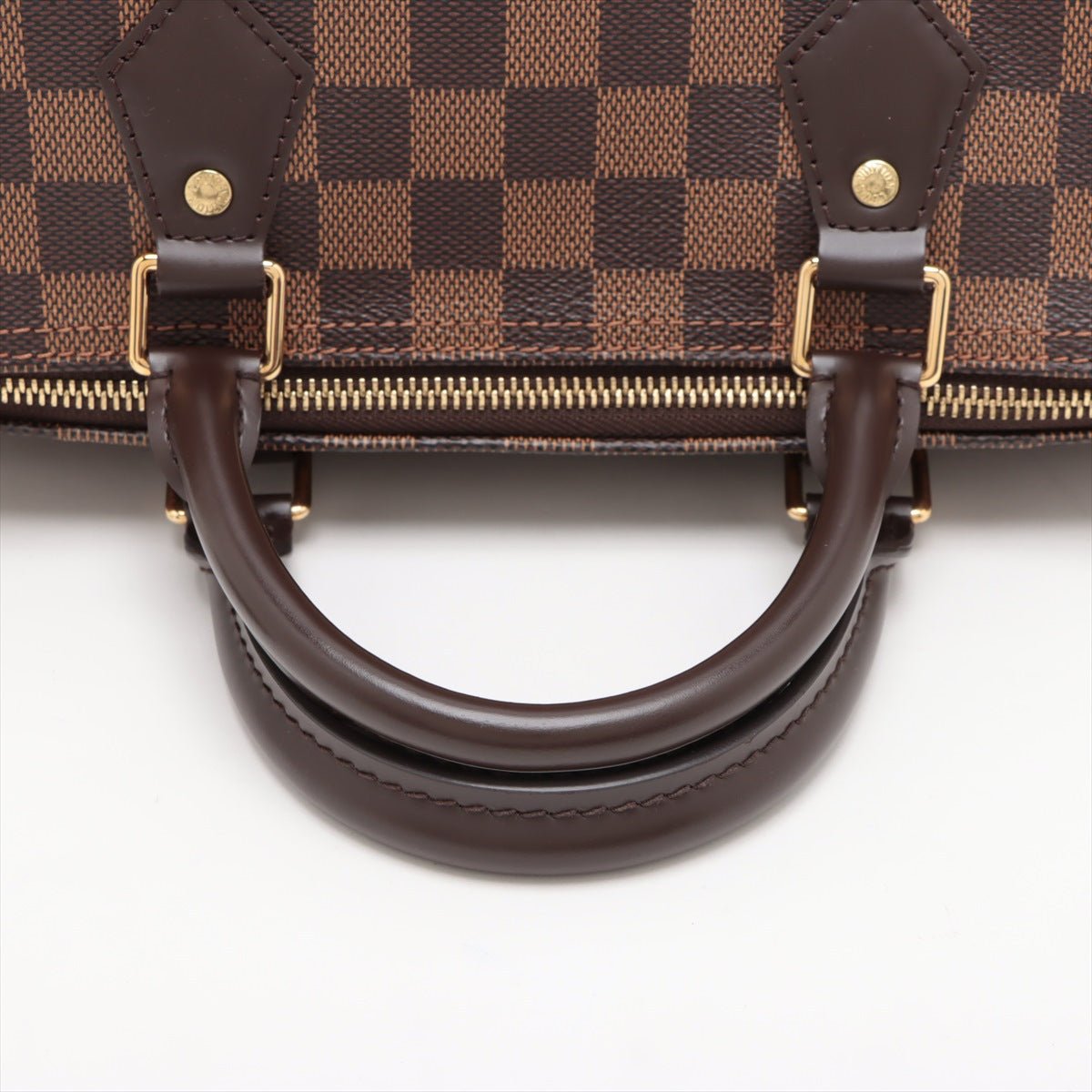 Second hand Louis Vuitton Speedy 30 Canvas Trunk Crossbody Damier Ebene - Tabita Bags