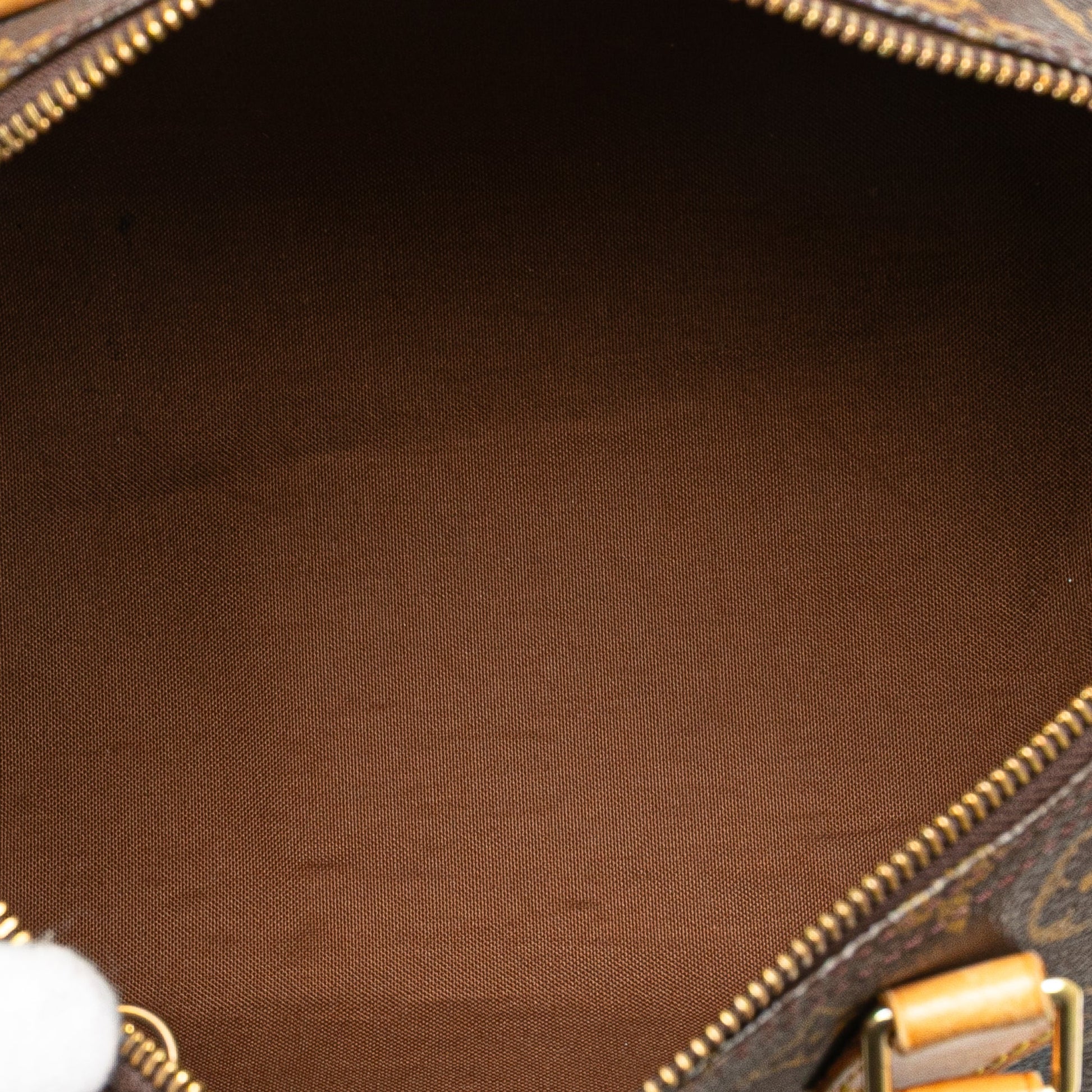 Second hand Louis Vuitton Speedy 30 Canvas Vintage Trunk Handbag Brown - Tabita Bags