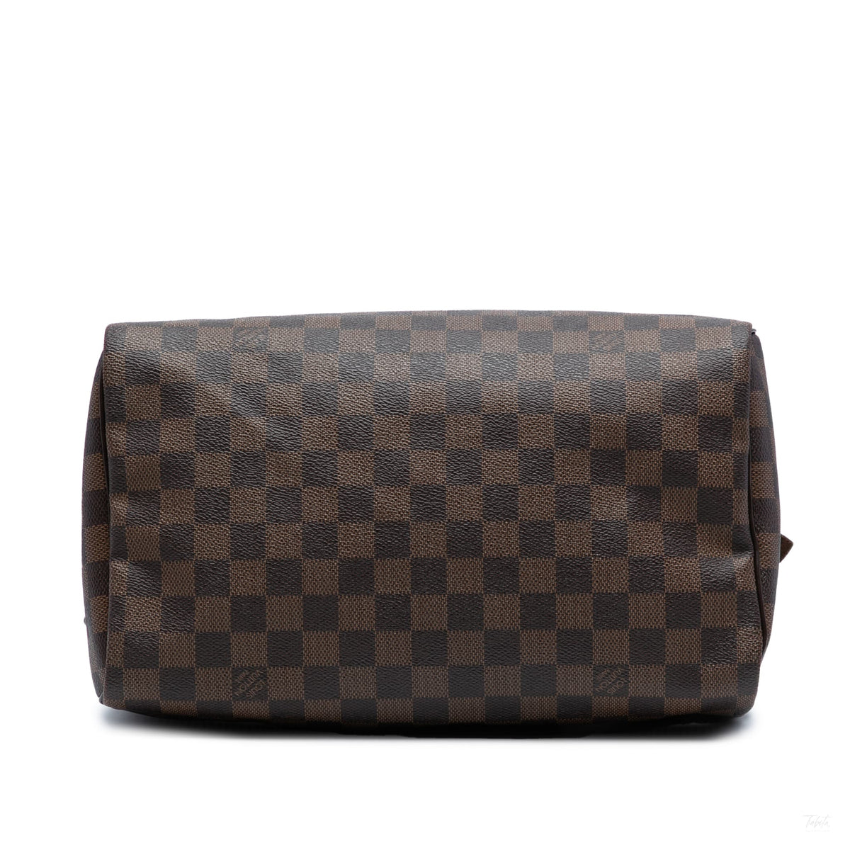 Second hand Louis Vuitton Speedy 30 Canvas Vintage Trunk Handbag Damier Ebene - Tabita Bags