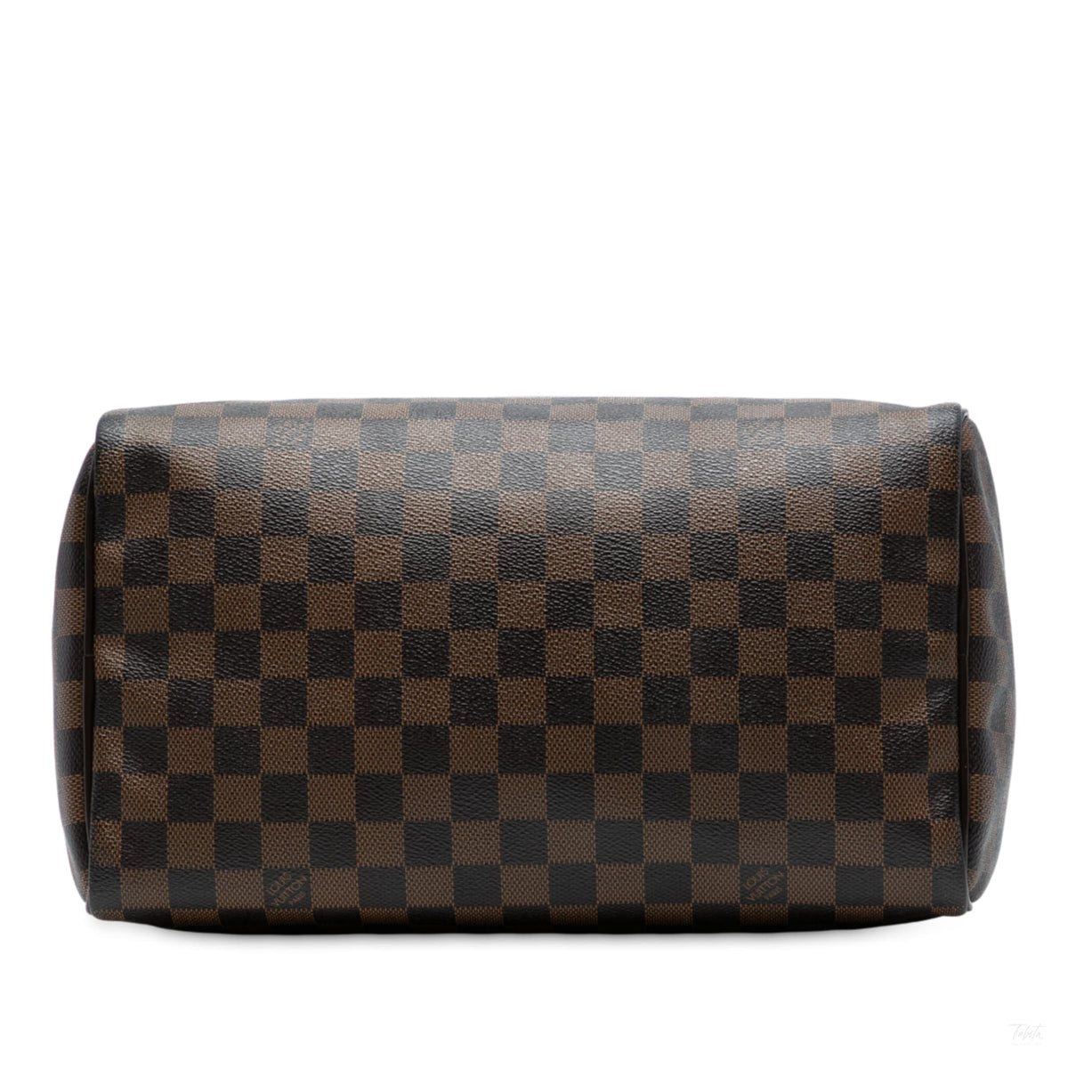 Second hand Louis Vuitton Speedy 30 Canvas Vintage Trunk Handbag Damier Ebene - Tabita Bags