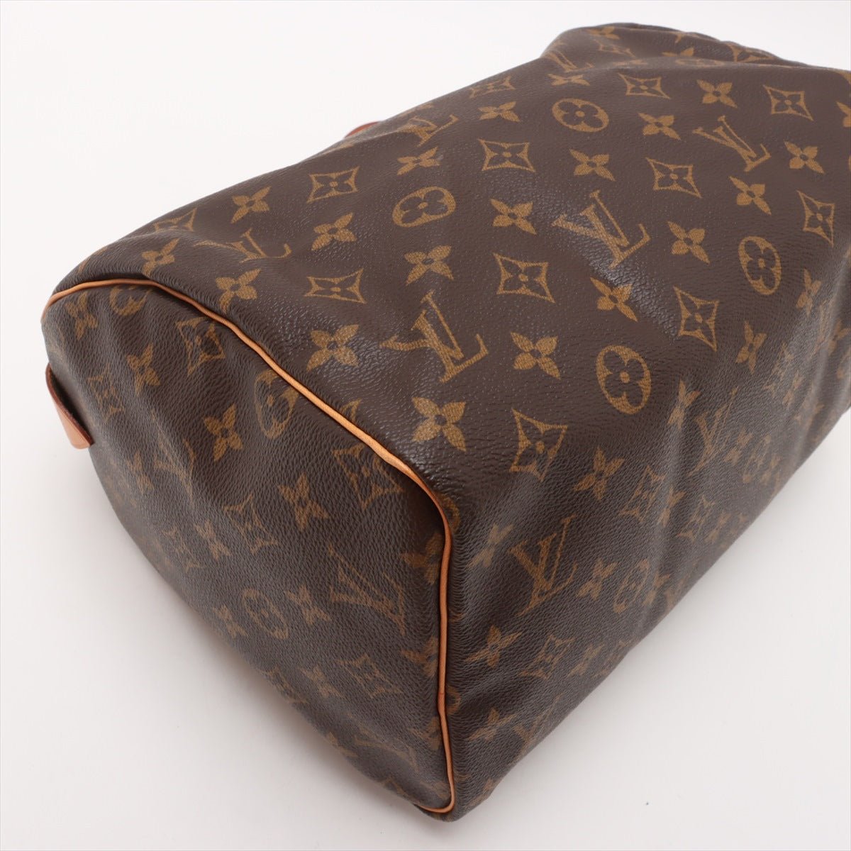 Second hand Louis Vuitton Speedy 30 Canvas Vintage Trunk Handbag Monogram - Tabita Bags