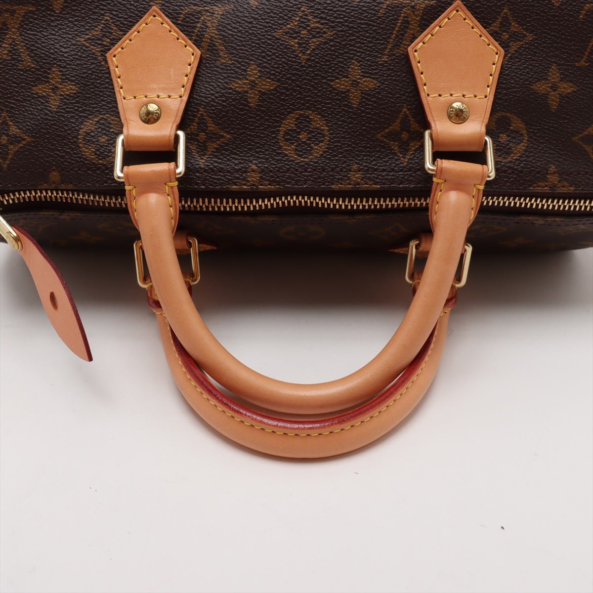 Second hand Louis Vuitton Speedy 30 Canvas Vintage Trunk Handbag Monogram - Tabita Bags