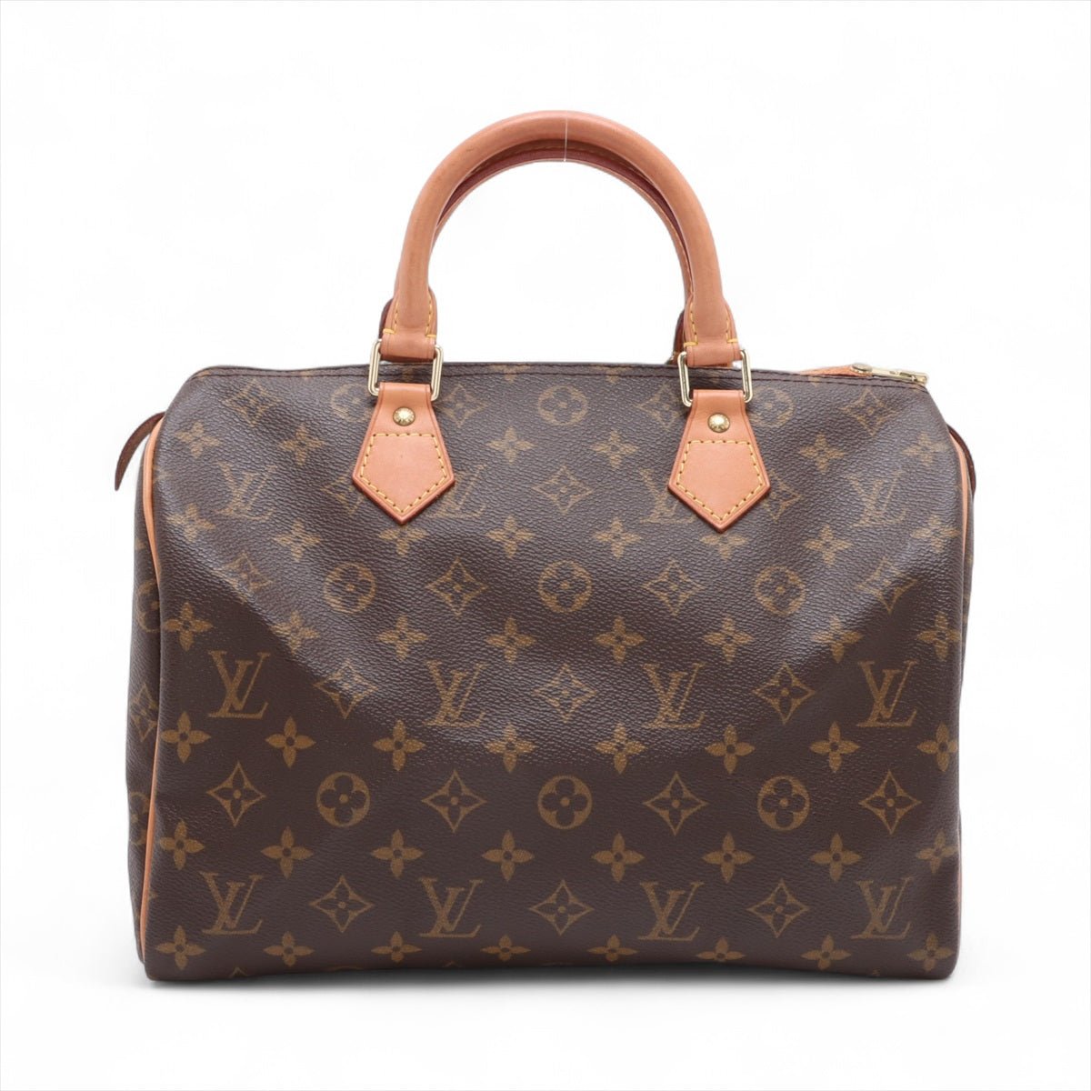 Second hand Louis Vuitton Speedy 30 Canvas Vintage Trunk Handbag Monogram - Tabita Bags