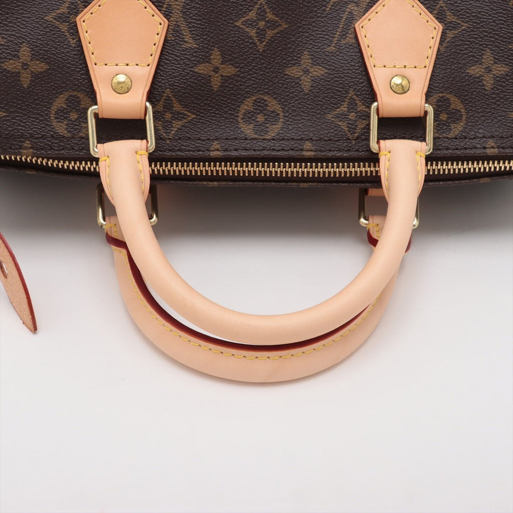 Second hand Louis Vuitton Speedy 30 Canvas Vintage Trunk Handbag Monogram - Tabita Bags